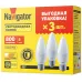 Лампа светодиодная 95 322 NLL-C37-8-230-2.7K-E27-FR-PACK3 NAVIGATOR 95322