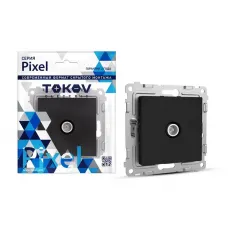 Коннектор TV СП Pixel механизм карбон TOKOV ELECTRIC TKE-PX-A1C-C14