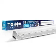 Светильник светодиодный ДБО Т5 5Вт 6.5К IP40 TOKOV ELECTRIC TKE-DBO-T5-0.3-5-6.5K