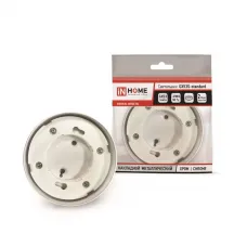 Светильник точечный GX53S-standard RW GX53 230В накладной метал. бел. IN HOME 4690612012193 Светильник точечный GX53S-standard RW GX53 230В накладной метал. бел. IN HOME 4690612012193