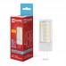 Лампа светодиодная LED-JC 5Вт капсульная прозрачная 6500К холод. бел. G4 480лм 12В IN HOME 4690612036106