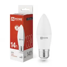 Лампа светодиодная LED-СВЕЧА-VC 14Вт E27 4000К 1330лм IN HOME 4690612047744