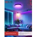 Светильник светодиодный SCANDY SIMPLE-125RGB-RCB 125Вт 3000-6500К 10000лм 230В 400х50мм пульт ДУ черн. IN HOME 4690612062273