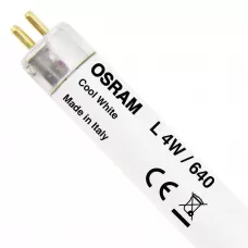 Лампа люминесцентная L   4W/ 640 G5  d16x136  140 lm (холодный белый 4000K) OSRAM