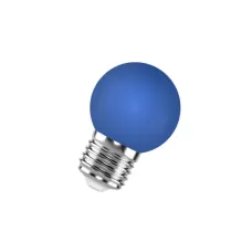 Лампа светодиодная шарик FL-LED DECO-GL45 1W E27    BLUE     230V  E27 синий FOTON  