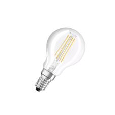 5W/827 (=40W) E14 DIM LED Star FIL Прозрачная - LED лампа шарик OSRAM