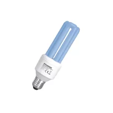 Лампа ультрафиолетовая MINILYNX 20W E27/BL368  E27  355-385nm  (ловушки, полимеризация) - SYLVANIA