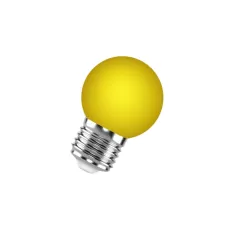 Лампа светодиодная шарик FL-LED DECO-GL45 1W E27    YELLOW  230V  E27 желтый FOTON  