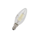 6W/840 (=75W) E14 5Y LED Star FILAMENT прозрачная - LED лампа свеча на ветру OSRAM