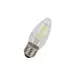 Лампа светодиодная свеча на ветру 5W/827 (=60W) E14 5Y LED Star FIL прозрачная - OSRAM