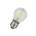 Лампа светодиодная прозрачная шарик FL-LED Filament G45 6W E14 3000К 220V 600Лм 45*75мм FOTON