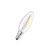 4W/827 (=40W) E14 5Y LED STAR FIL прозрачная - LED лампа свеча OSRAM