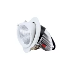 Светильник светодиодный встраиваемый поворотный круглый FL-LED DLC 30W 4500K D165xd150x130 30W 2600Lm FOTON