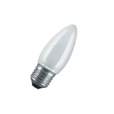 Лампа светодиодная свеча 5W/827(=40W) E27 DIM LED Star FIL матовая - OSRAM