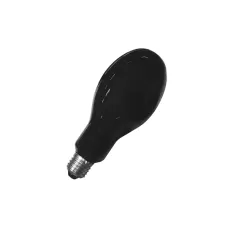 Лампа бездроссельная ртутная чёрное стекло HSBW 160W E27 UV-A SYLVANIA