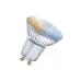 Лампа диммируемая светодиодная WiFi SPOT GU10 Dim 40 45°   4.9 W/RGBW GU10 350Lm 20000h d50*55 - LEDVANCE