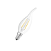 5W/827 (=60W) E14 5Y LED Star FIL прозрачная - LED лампа свеча на ветру OSRAM