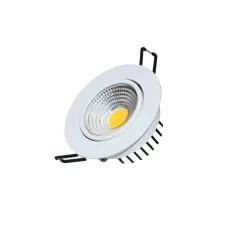Светильник светодиодный встраиваемый поворотный FL-LED Consta B 7W White 6400K    белый 7Вт 560Лм (S411) D=85мм d=68мм h=45мм FOTON