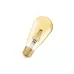 Лампа светодиодная капля Vintage 1906 LED CL Edison  DIM  FIL GOLD 55  7W/825 E27 145x64мм - OSRAM