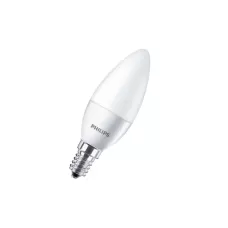 Лампа светодиодная свеча ESS LEDCandle 5.5-60W E14 827 B35 FR 450lm - PHILIPS