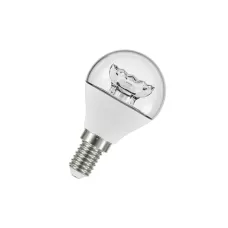 Лампа светодиодная шарик 5.4W/830 (=40W) E14 LED Star прозрачная - OSRAM