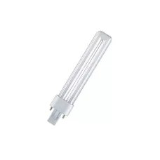 Лампа люминесцентная DULUX S   9W/21-840      G23 (холодный белый) OSRAM