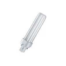Лампа люминесцентная DULUX D 18W/41-827      G24d-2 (мягкий тёплый белый 2700К) OSRAM