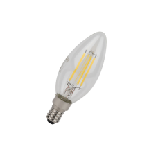 4W/840 (=40W) E14 5Y LED STAR FIL прозрачная - LED лампа свеча OSRAM