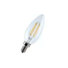 Лампа светодиодная прозрачная свеча 6W (=60W) E14 3000К Filament 220V 600Лм 35*98мм FOTON