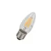 Лампа светодиодная свеча на ветру 3,4W/927 (=40W) E14 DIM SUPERSTAR+ RA90 прозрачн - OSRAM