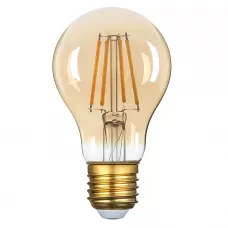 Лампа светодиодная GLDEN-A60S-10-230-E27-2700, золотая, E27, 2700 К, GENERAL