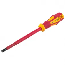 Отвертка шлицевая диэлектрическая SL6,5x150, G-Pro, 1000V, General