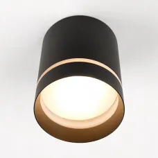 Спот GWL-GX53-M-IP20 Черный с боковым рассеивателем Promo