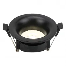 Встраиваемый светильник General GCL-MR16-R-BLACK Компакт Круглый Черный