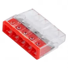 GTER6-05-BL5 клемма СМК 2273-205, 5-пров., 0.5-2.5 мм2, в блистере 5шт. General