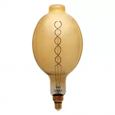 Лампа светодиодная филамент GLDEN-BT180DSS-DEM-8ВТ-230-E27-2700, E-27, 2700 К GENERAL