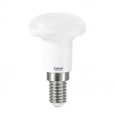 Лампа светодиодная стандарт GLDEN-R39-5-230-E14-6500, E-14, 6500 К GENERAL