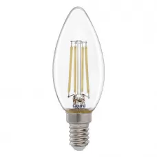 Лампа светодиодная филамент GLDEN-CS-12-230-E14-4500, E-14, 4500 К GENERAL