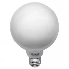 Лампа светодиодная филамент GLDEN-G95S-M-8-230-E27-4500, E-27, 4500 К GENERAL