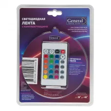 Комплект светодиодной ленты GLS-5050-60-14.4-12-IP20-PRO-RGB-3-KIT готовый комплект 3м с адаптером и IR контроллером, компл