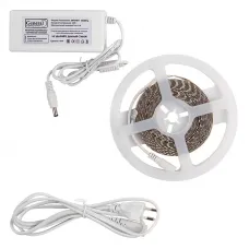 Комплект GLS-2835-120-9.6-12-IP20-PRO-3-5-KIT 5м лента + ИПН 12В  GENERAL 
