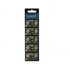 GBAT-LR43 (AG12)  кнопочная щелочная 10pcs/card (10/200/4000), шт