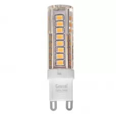 Лампа светодиодная GLDEN-G9-10-P-220-4500, G9, 4700К GENERAL