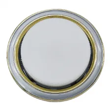 Светильник встраиваемый Два круга GCL-GX53-H38, 661308, золото, серебро GENERAL