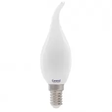 Лампа светодиодная филамент GLDEN-CWS-M-7-230-E14-2700, E-14, 2700 К GENERAL