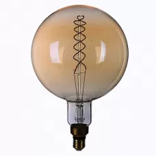 Лампа светодиодная филамент GLDEN-G200DSS-DEM-8ВТ-230-E27-2700, E-27, 2700 К GENERAL