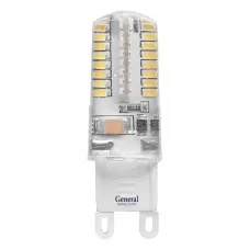 Лампа светодиодная капсульная GLDEN-G9-5-S-220-6500, G-9, 6500 К GENERAL