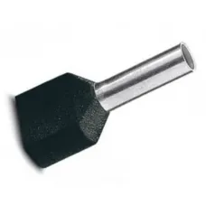 Наконечник-гильза НГИ2 GNGI-E2-2x6-14-50 Черный, 50 штук, упаковка