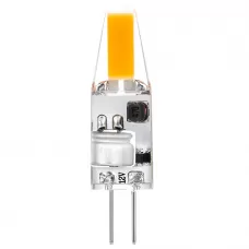 Лампа светодиодная General Капсульная GLDEN-G4-3-C-12-4500, 661537, силикон, нейтральный белый