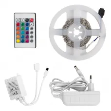 Комплект GLS-5050-30-7.2-12-IP20-PRO-RGB-3-KIT  3м лента + RGB контроллер + ИПН 12В  GENERAL 